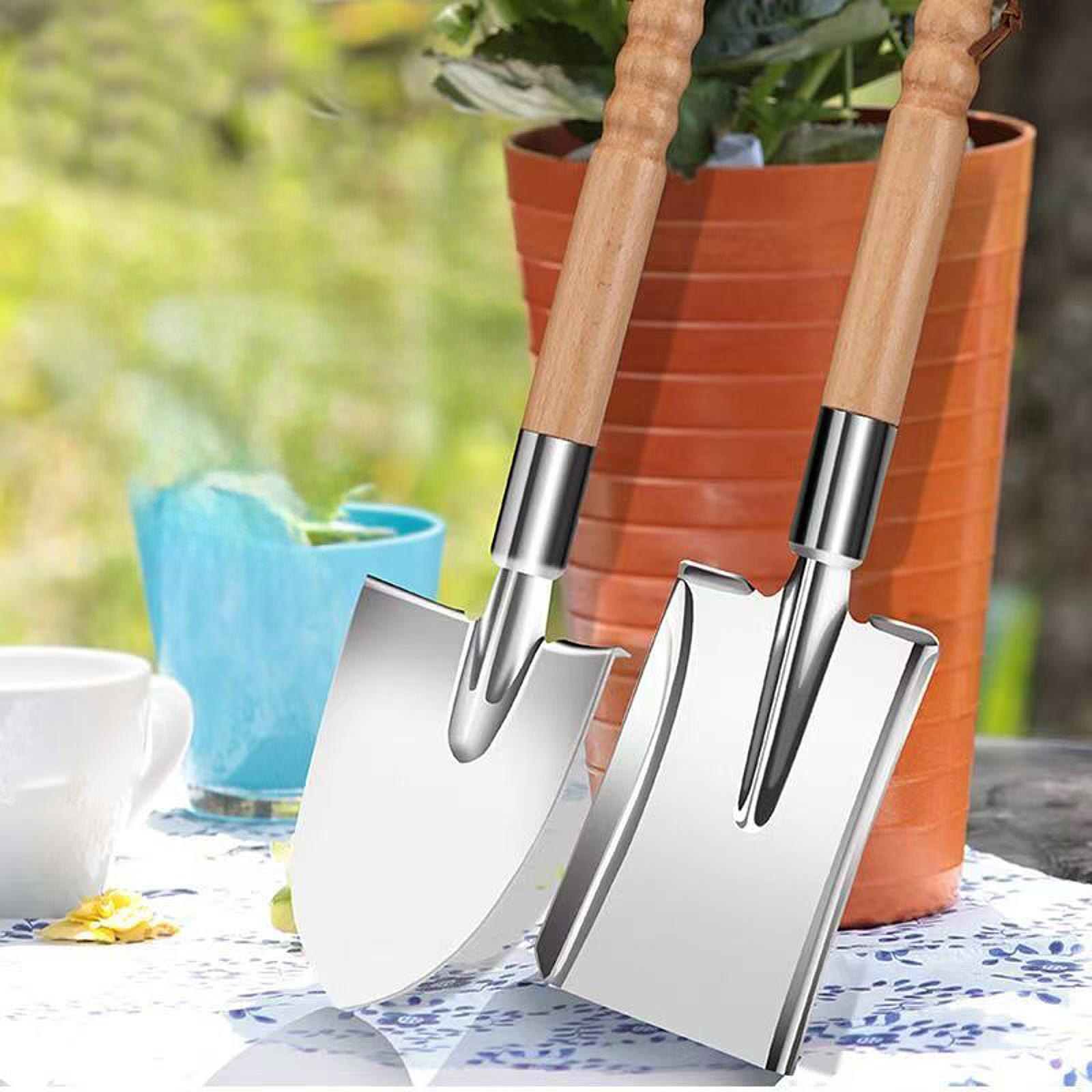 Garden Shovel Stainless Steel  - Gardening Hand Tools Yard reseña y precio