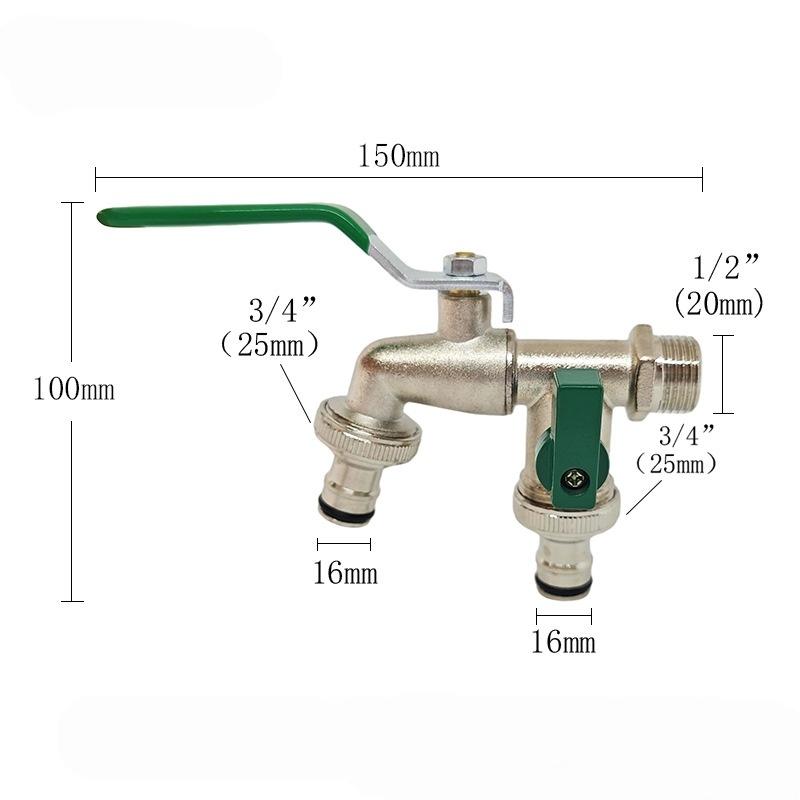 1Pcs 1 2 Inch 3 4 Inch Water F - Gardening Tools And Uses reseña y precio