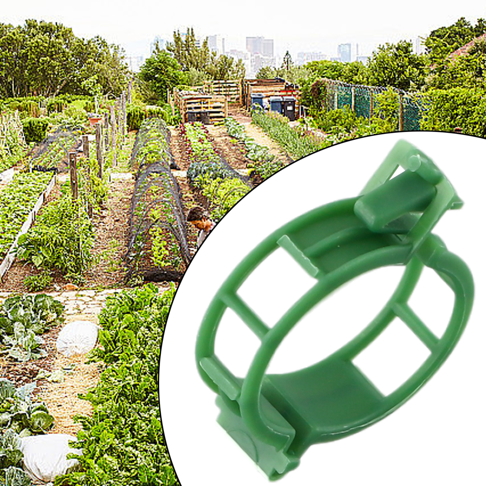 100x Ties Trellis Stake Garden - Plant Support Stake reseña y precio