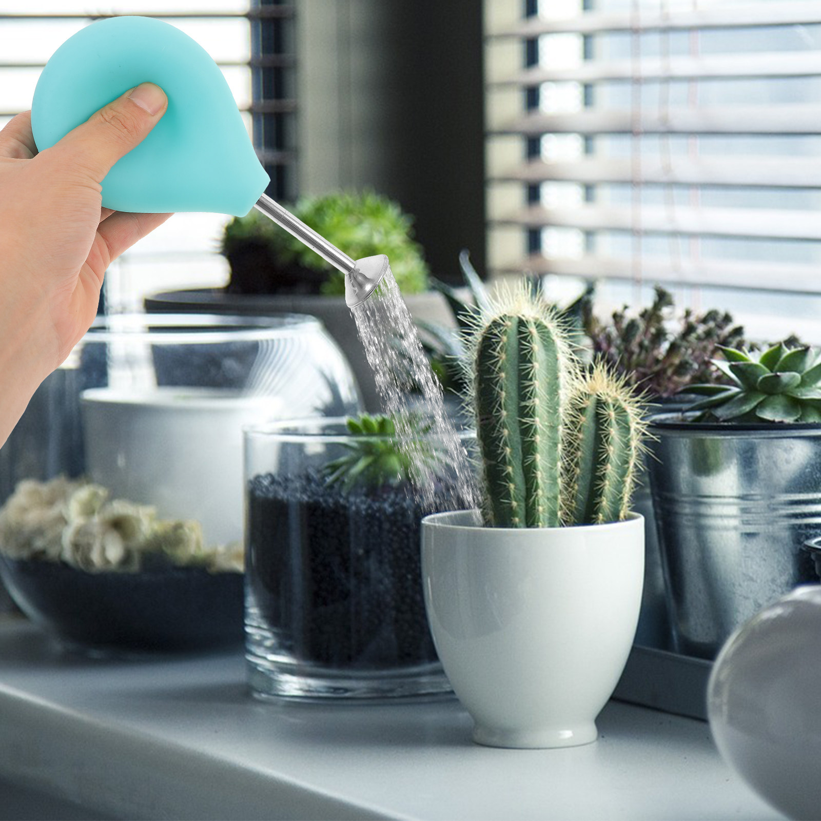 Stainless Steel Long Spout Wat - Gardening Tools For Home reseña y precio