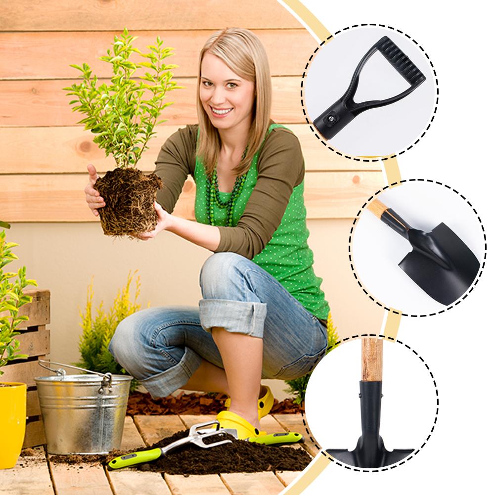 36cm Garden Shovel WIth Wooden - Gardening Tools For Toddlers reseña y precio