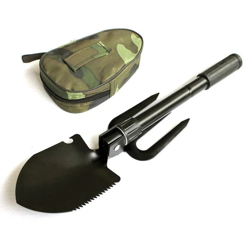 NEW Portable Multifunction Fol - Gardening Tools Spade reseña y precio