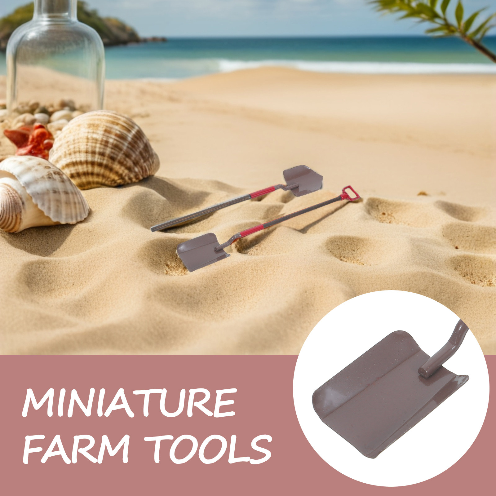 3Pcs Miniature Gardening Tools - Gardening Tools For Kids reseña y precio