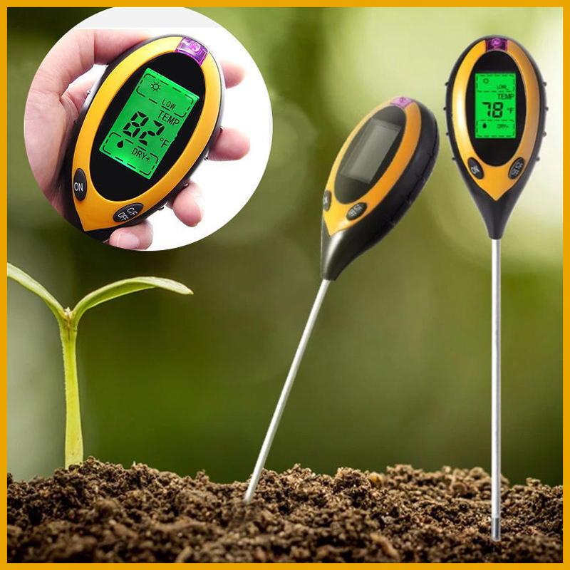 NEW 2026 LCD Soil PH Meter Tes - Moisture Meter Plant reseña y precio