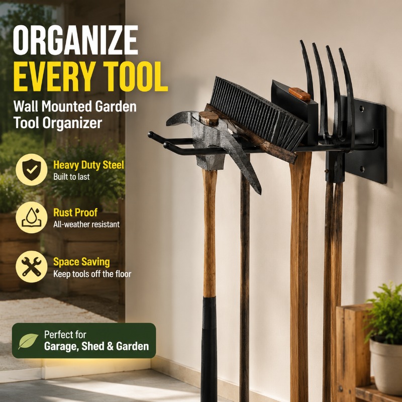Thickened Wall Mount Garden To - Gardening Tools Spade reseña y precio