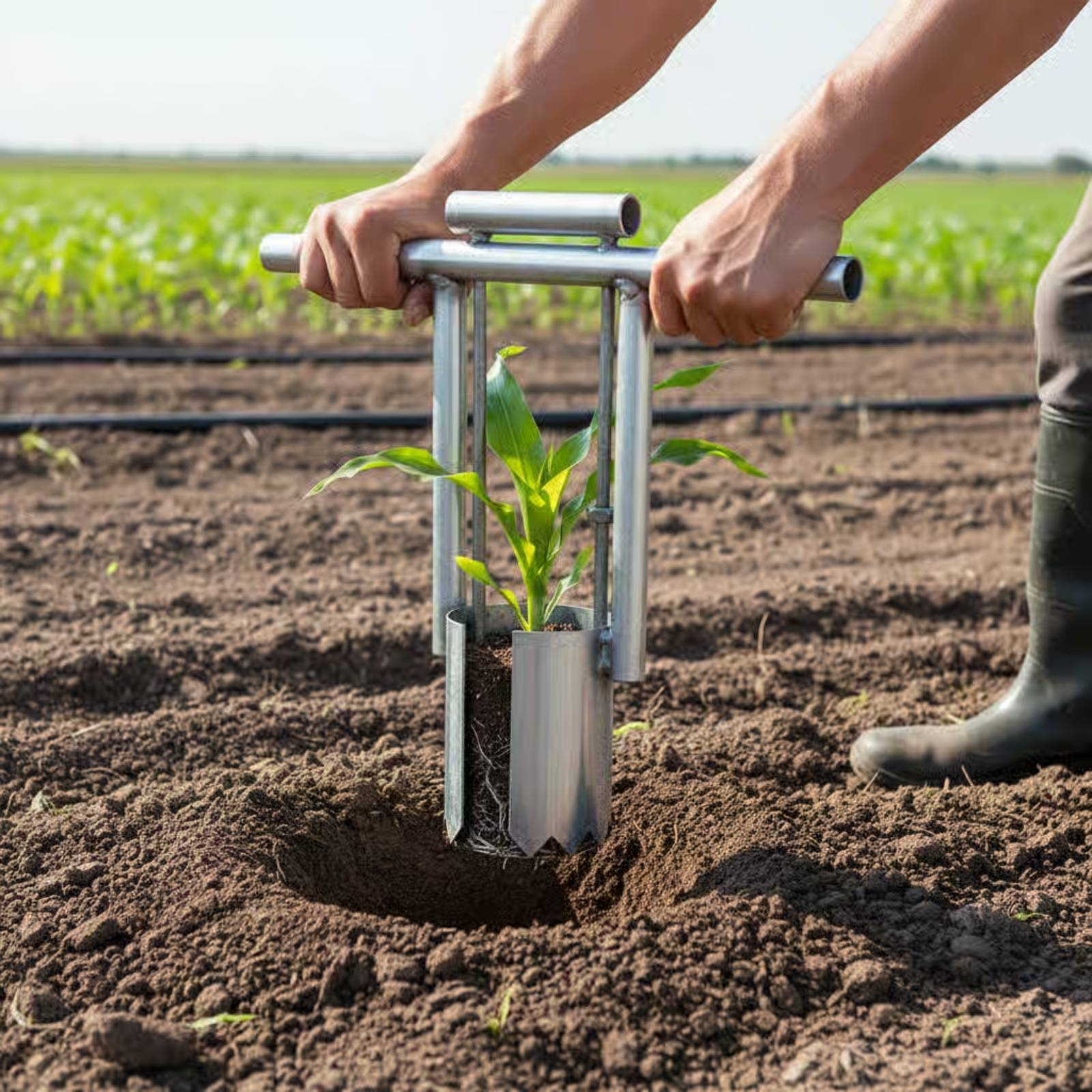 Handheld Tray Transplanter wit - Gardening Tools And Uses reseña y precio