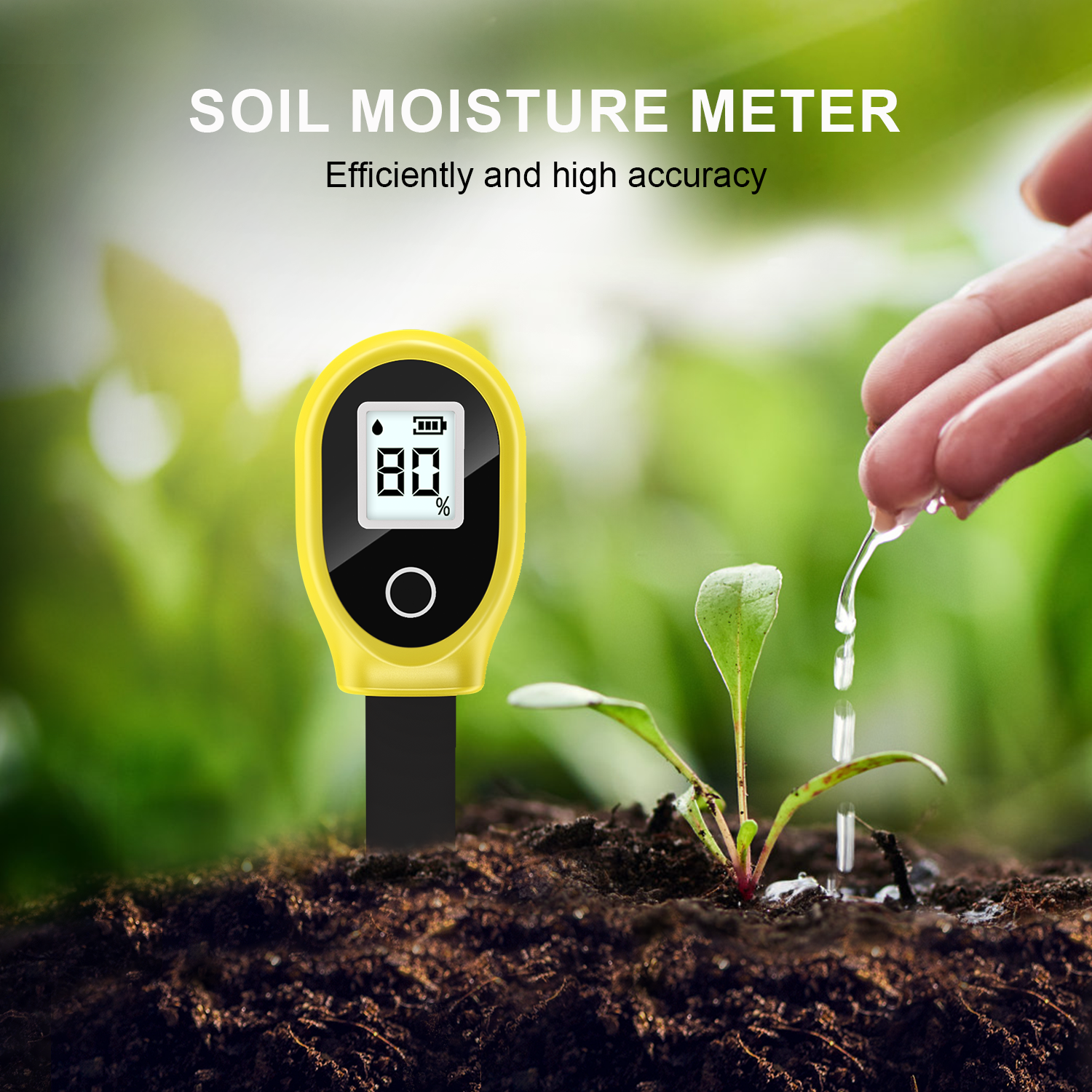 Soil Moisture Sensor Monitor P - Moisture Meter Plant reseña y precio